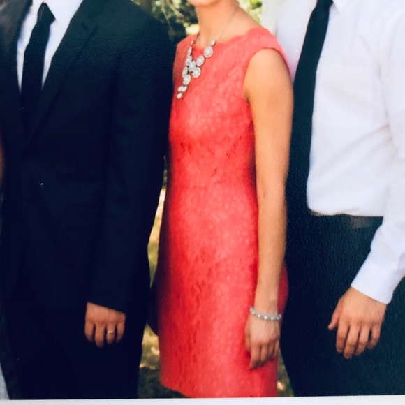 Dolce Vita coral lace dress - Picture 9 of 14